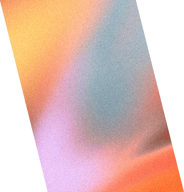 Colorful, transparent image with noise effect